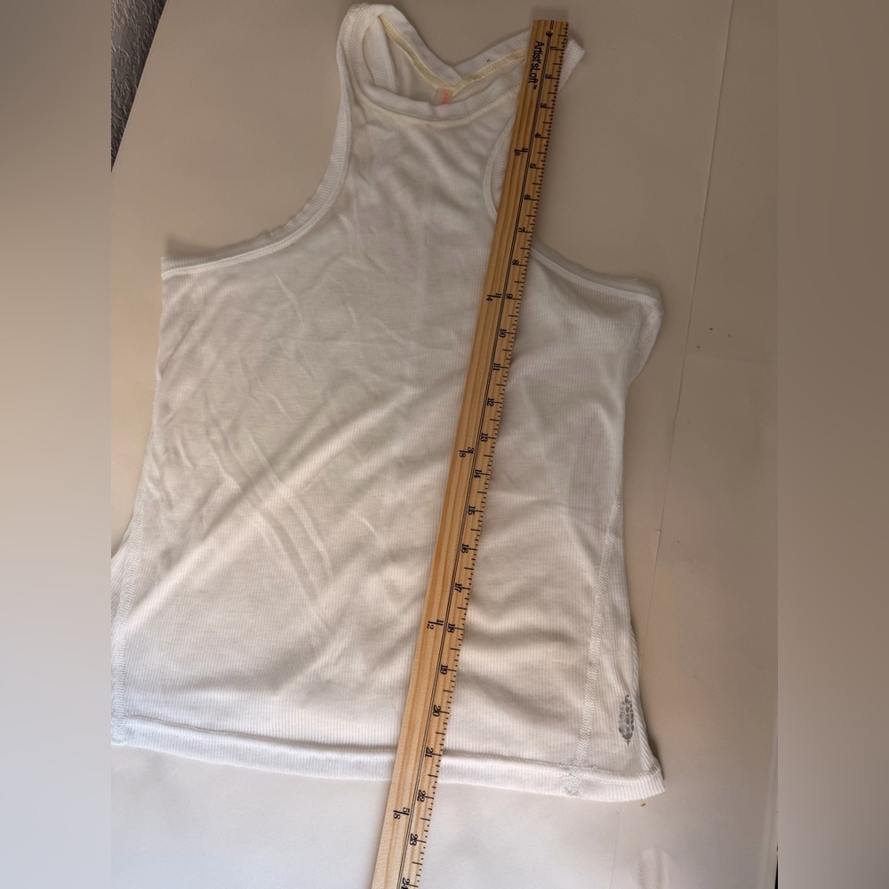 Free People Ribbed Racerback Tank Top - Picture 8 of 8